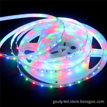 3528 SMD RGB LED Flexible Strip Light with 12/24V DC Input Voltage and IP65 Protection GradeNew